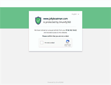 Tablet Screenshot of jollyboatman.com